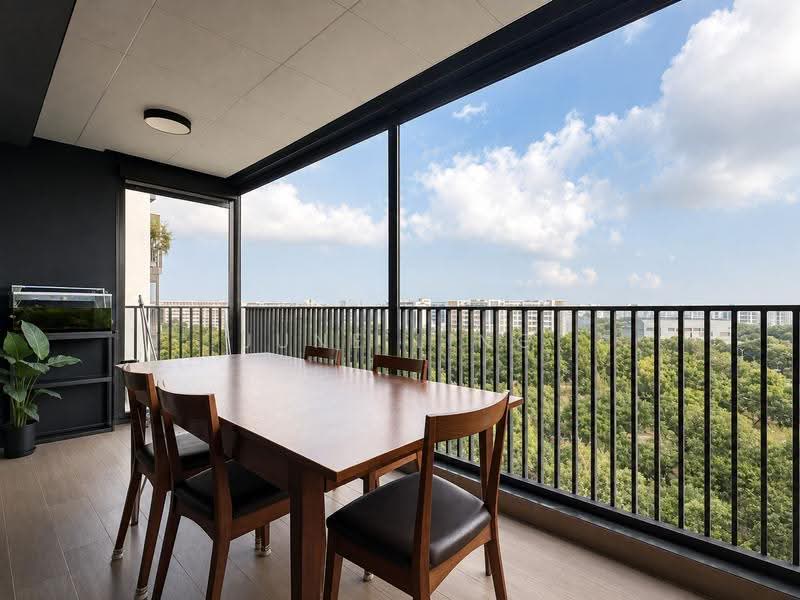 Treasure at Tampines, 41 Tampines Lane, 4 Bedrooms, 1,238 sqft, Condominium For Sale, by June Ling, 500241423 - Balcony - PropertyGuru.com.sg