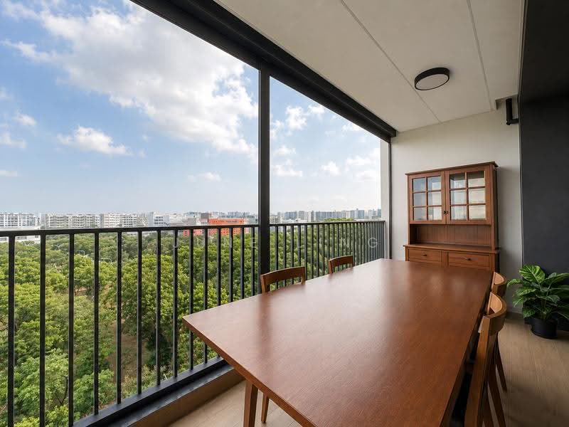 Treasure at Tampines, 41 Tampines Lane, 4 Bedrooms, 1,238 sqft, Condominium For Sale, by June Ling, 500241423 - Balcony - PropertyGuru.com.sg