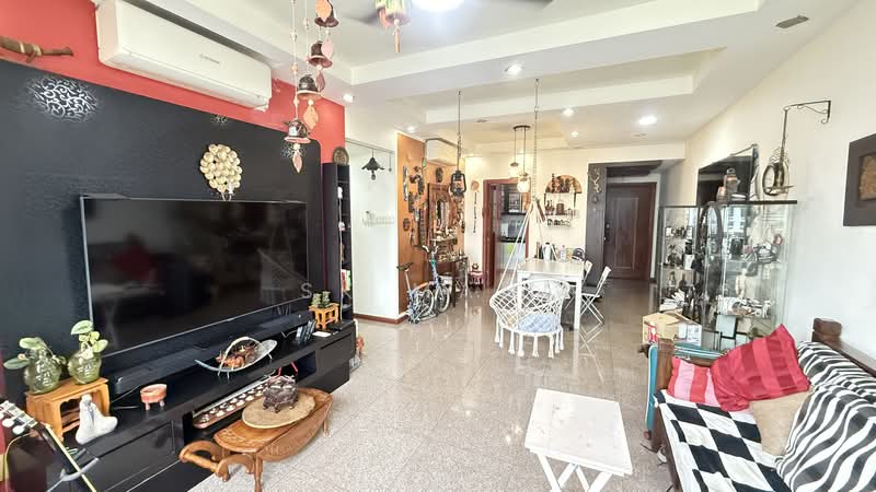 Rivervale Crest, 9 Rivervale Crescent, 3 Bedrooms, 1,206 sqft, Condominium For Rent, by Sk Mani, 500241435 - Living Room - PropertyGuru.com.sg