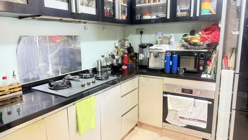 Rivervale Crest, 9 Rivervale Crescent, 3 Bedrooms, 1,206 sqft, Condominium For Rent, by Sk Mani, 500241435 - Kitchen - PropertyGuru.com.sg