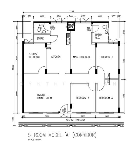 665 Yishun Avenue 4, 665 Yishun Avenue 4, 5 Bedrooms, 1,421 sqft, HDB Flat For Sale, by Cynthia Chan, 500241482 - PropertyGuru.com.sg
