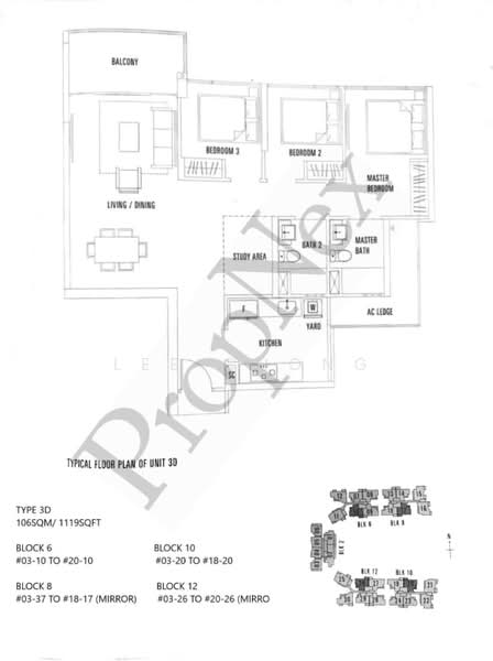 Lake Life, 6 Tao Ching Road, 3 Bedrooms, 1,119 sqft, Condominium For Sale, by Lee Chong, 500241483 - PropertyGuru.com.sg