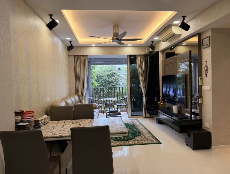 Heron Bay, Upper Serangoon View, 4 Bedrooms, 1,388 sqft, Condominium For Sale, by Mohamed Ameen, 500241509 - Living Room - PropertyGuru.com.sg