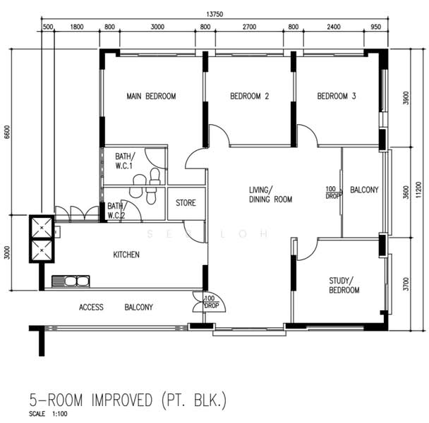425 Fajar Road, 425 Fajar Road, 3 Bedrooms, 1,420 sqft, HDB Flat For Sale, by Seb Loh, 500241531 - PropertyGuru.com.sg