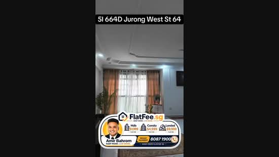 664D Jurong West Street 64, 664D Jurong West Street 64, Boon Lay / Jurong / Tuas, 3 Bedrooms, 1,184 sqft, HDB Flat For Sale, by Amir Bahrom, 500241539 - PropertyGuru.com.sg