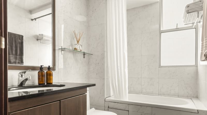 The Eden @ Tampines, 23 Tampines Street 34, 3 Bedrooms, 1,012 sqft, Condominium For Sale, by Faris Rosli, 500241544 - Bathroom - PropertyGuru.com.sg