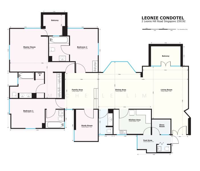 Leonie Condotel, 2 Leonie Hill Road, Orchard / River Valley, 4 Bedrooms, 2,568 sqft, Condominium For Rent, by Michelle Lim, 500241550 - PropertyGuru.com.sg