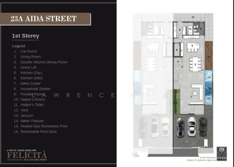 Brand New Semi detached at Aida Street, , 4 Bedrooms, 5,900 sqft, Semi-Detached House For Sale, by Lawrence Ng 黄启恒, 500241562 - PropertyGuru.com.sg