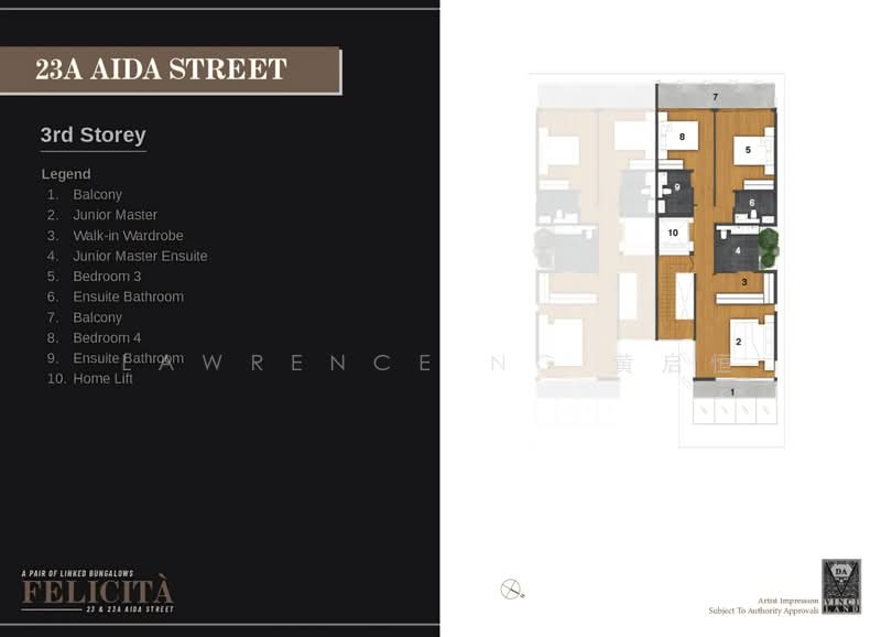 Brand New Semi detached at Aida Street, , 4 Bedrooms, 5,900 sqft, Semi-Detached House For Sale, by Lawrence Ng 黄启恒, 500241562 - PropertyGuru.com.sg