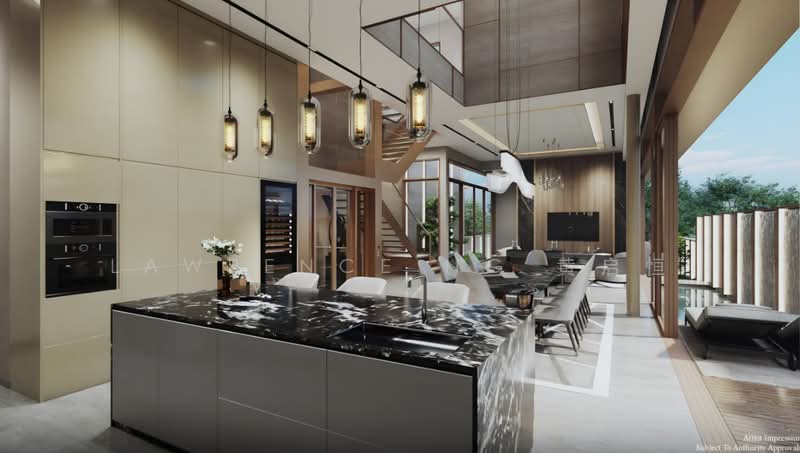 Brand New Semi detached at Aida Street, , 4 Bedrooms, 5,900 sqft, Semi-Detached House For Sale, by Lawrence Ng 黄启恒, 500241562 - Kitchen - PropertyGuru.com.sg