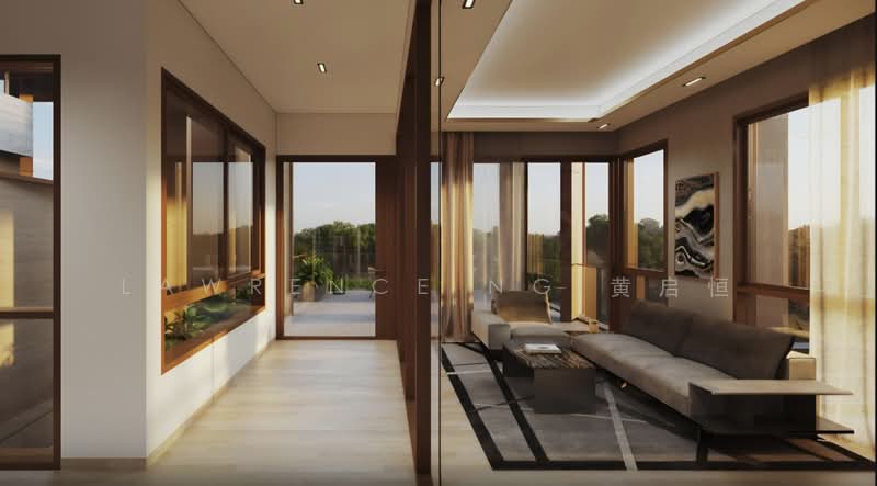 Brand New Semi detached at Aida Street, , 4 Bedrooms, 5,900 sqft, Semi-Detached House For Sale, by Lawrence Ng 黄启恒, 500241562 - Living Room - PropertyGuru.com.sg