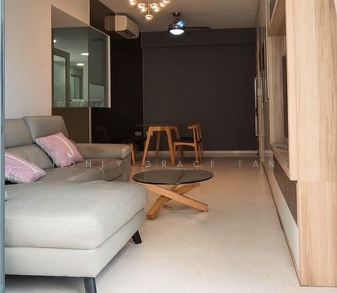 The Luxurie, 31 Compassvale Road, 3 Bedrooms, 1,001 sqft, Condominium For Sale, by Honey Grace Tan, 500241574 - Living Room - PropertyGuru.com.sg