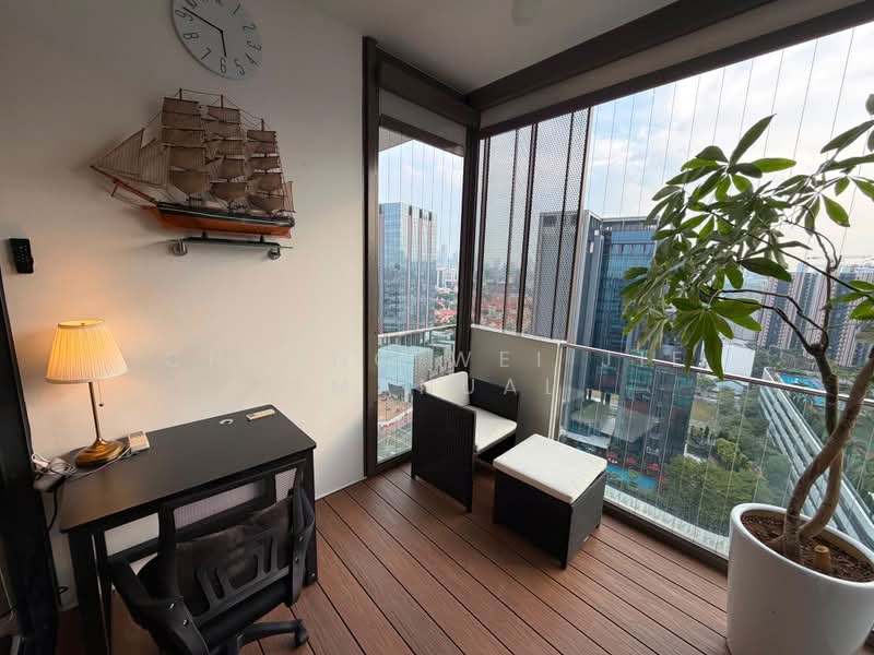 Uptown @ Farrer, 2  Perumal Road Singapore, Room Rental, 90 sqft, Condominium For Rent, by Cheong Wei Jie Emanual, 500241688 - Balcony - PropertyGuru.com.sg