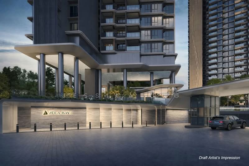 Vela Bay, 1 Bayshore Walk, 2 Bedrooms, 592 sqft, Condominium For Sale, by Jessica Ong, 500241704 - Exterior - PropertyGuru.com.sg