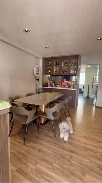 867 Tampines Street 83, 867 Tampines Street 83, 3 Bedrooms, 1,119 sqft, HDB Flat For Sale, by Hui Chew Chia, 500241730 - Dining Room - PropertyGuru.com.sg