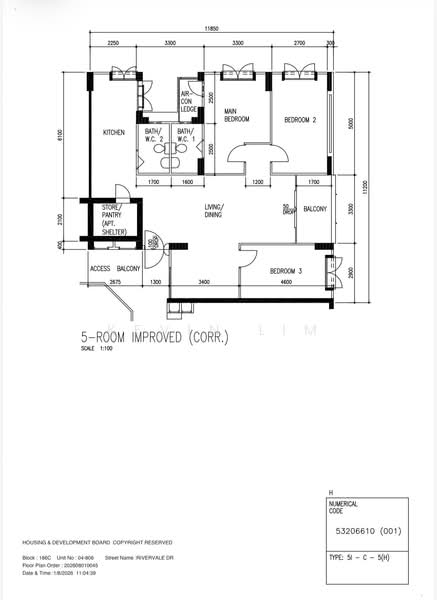 186C Rivervale Drive, 186C Rivervale Drive, Hougang / Punggol / Sengkang, 3 Bedrooms, 11,847 sqft, HDB Flat For Sale, by Kevin Lim, 500241735 - PropertyGuru.com.sg