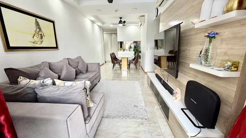 Kingsford Waterbay, 84 Upper Serangoon View, Hougang / Punggol / Sengkang, 3 Bedrooms, 893 sqft, Condominium For Sale, by Linda Lim, 500241740 - Living Room - PropertyGuru.com.sg