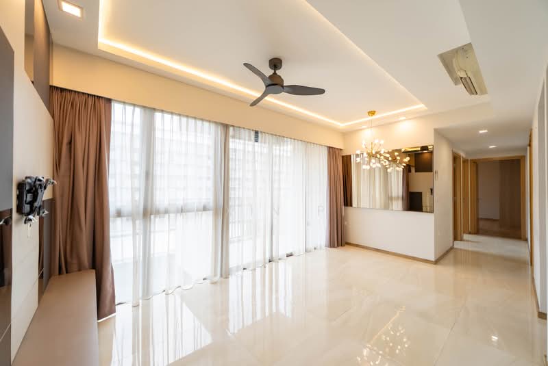 The Vales, 83 Anchorvale Crescent, 3 Bedrooms, 1,044 sqft, Condominium For Sale, by Lim Xin Ping, 500241762 - Living Room - PropertyGuru.com.sg