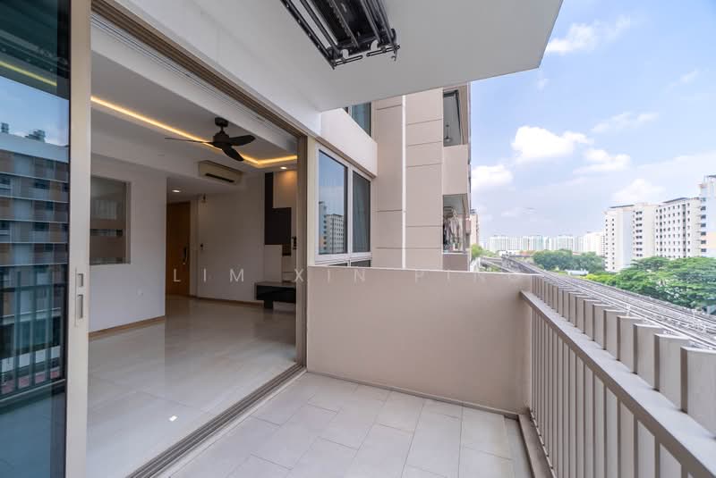 The Vales, 83 Anchorvale Crescent, 3 Bedrooms, 1,044 sqft, Condominium For Sale, by Lim Xin Ping, 500241762 - Balcony - PropertyGuru.com.sg