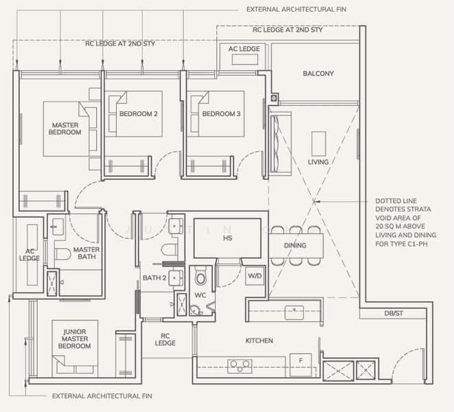 Ardor Residence, 181 Haig Road, 4 Bedrooms, 1,292 sqft, Apartment For Sale, by Justin Ong, 500241831 - PropertyGuru.com.sg
