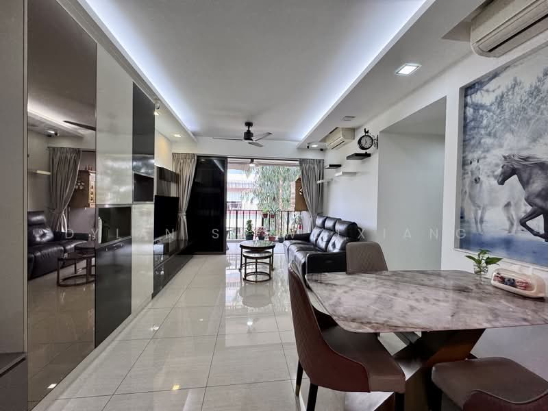 Bellewoods, 100 Woodlands Avenue 5, Admiralty / Woodlands, 3 Bedrooms, 1,066 sqft, Condominium For Sale, by Dylan Su Weixiang, 500241960 - Living Room - PropertyGuru.com.sg