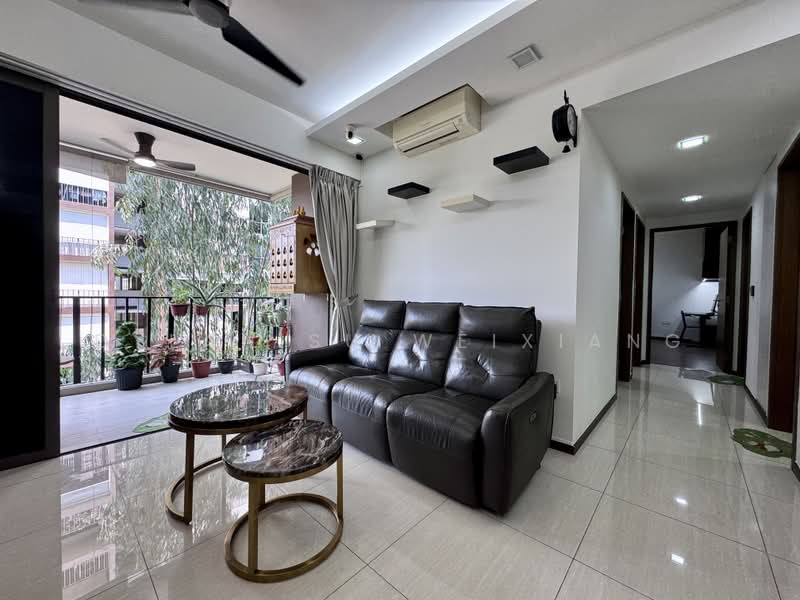 Bellewoods, 100 Woodlands Avenue 5, Admiralty / Woodlands, 3 Bedrooms, 1,066 sqft, Condominium For Sale, by Dylan Su Weixiang, 500241960 - Living Room - PropertyGuru.com.sg