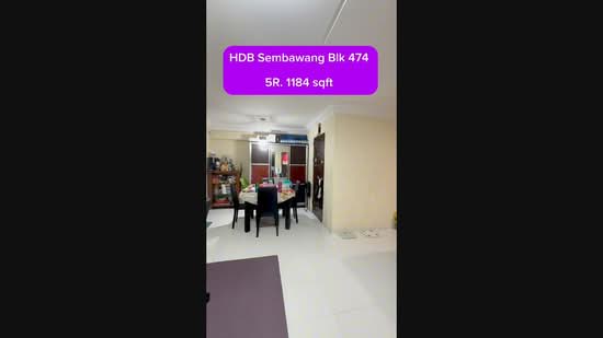 474 Sembawang Drive, 474 Sembawang Drive, Sembawang / Yishun, 3 Bedrooms, 1,184 sqft, HDB Flat For Sale, by Justin Zaw, 500241963 - PropertyGuru.com.sg