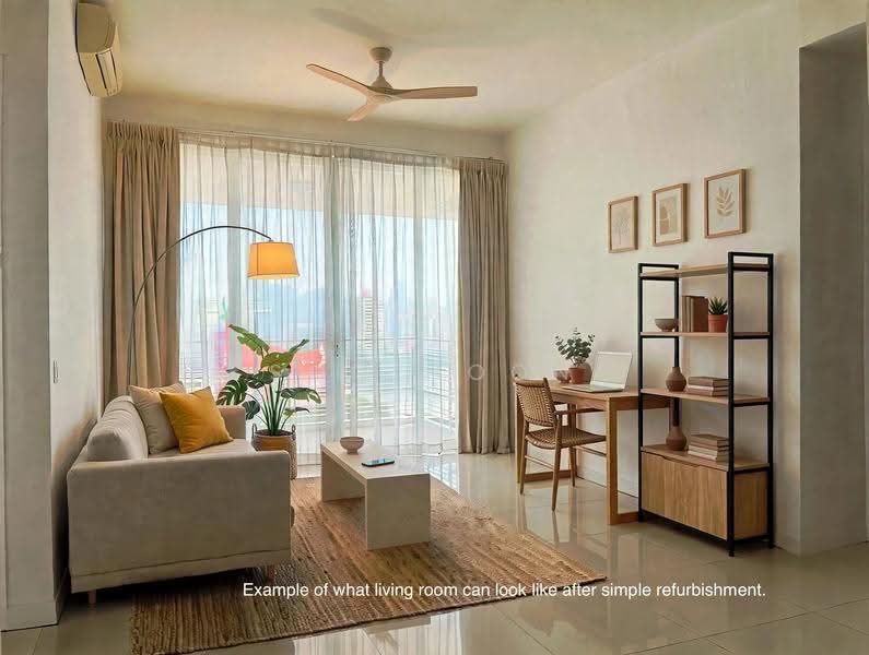 Riveredge, 21 Sampan Place, East Coast / Marine Parade, 2 Bedrooms, 1,066 sqft, Condominium For Sale, by Soo Hoon, 500241989 - Living Room - PropertyGuru.com.sg