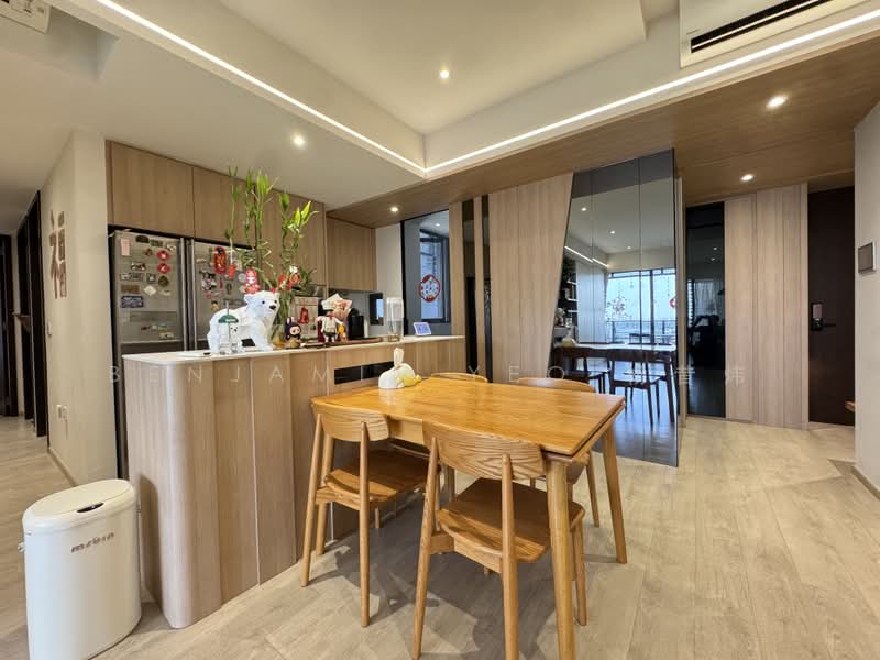 JadeScape, 12 Shunfu Road, 4 Bedrooms, 1,259 sqft, Condominium For Sale, by Benjamin Yeo 杨昔炜, 500242060 - Dry Kitchen cum Dining - PropertyGuru.com.sg