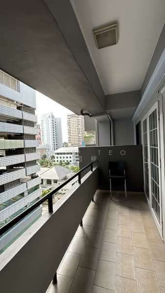 D'Oasia, 11 Lorong Melayu, 1 Bedroom, 570 sqft, Condominium For Rent, by Tripp Teo 张国栋, 500242070 - Balcony - PropertyGuru.com.sg