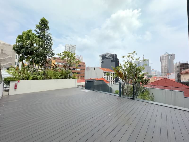 Brand New Modern Whole Shophouse with Lift, Jalan Besar/ Kitchener Road/ Serangoon Road/ Lavender Street, 7,879 sqft, Office For Rent, by Vivien Tan, 500242083 - Balcony - CommercialGuru.com.sg