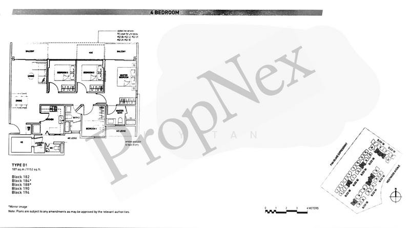 Westwood Residences EC, 180 Westwood Avenue, Boon Lay / Jurong / Tuas, 4 Bedrooms, 1,152 sqft, Condominium For Rent, by Jay Tan, 500242092 - Bedroom - PropertyGuru.com.sg