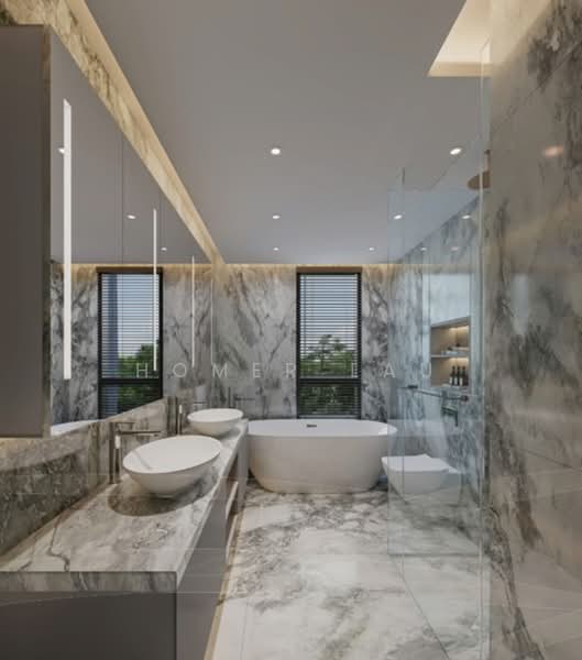 Semi‑D with double‑volume living @ Chancery Hill, Chancery Rd., 7 Bedrooms, 7,493 sqft, Semi-Detached House For Sale, by Homer Lau, 500242126 - Bathroom - PropertyGuru.com.sg