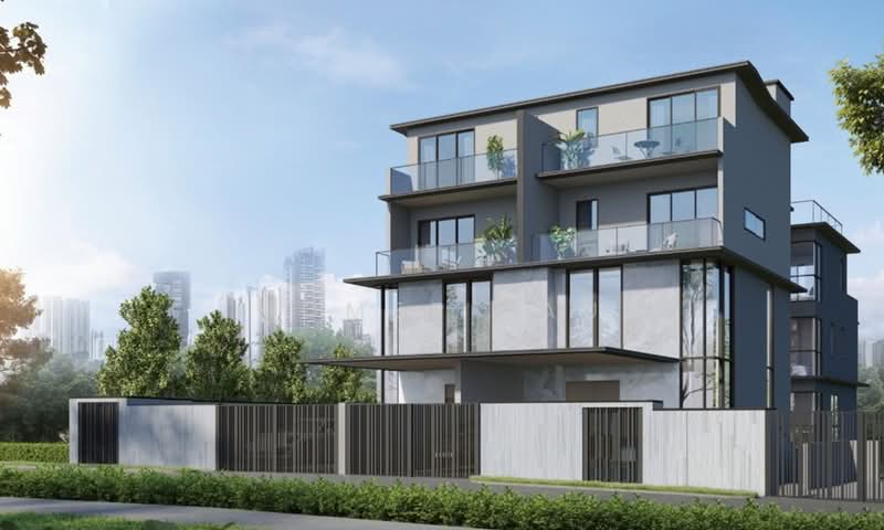 Semi‑D with double‑volume living @ Chancery Hill, Chancery Rd., 7 Bedrooms, 7,493 sqft, Semi-Detached House For Sale, by Homer Lau, 500242126 - Exterior - PropertyGuru.com.sg
