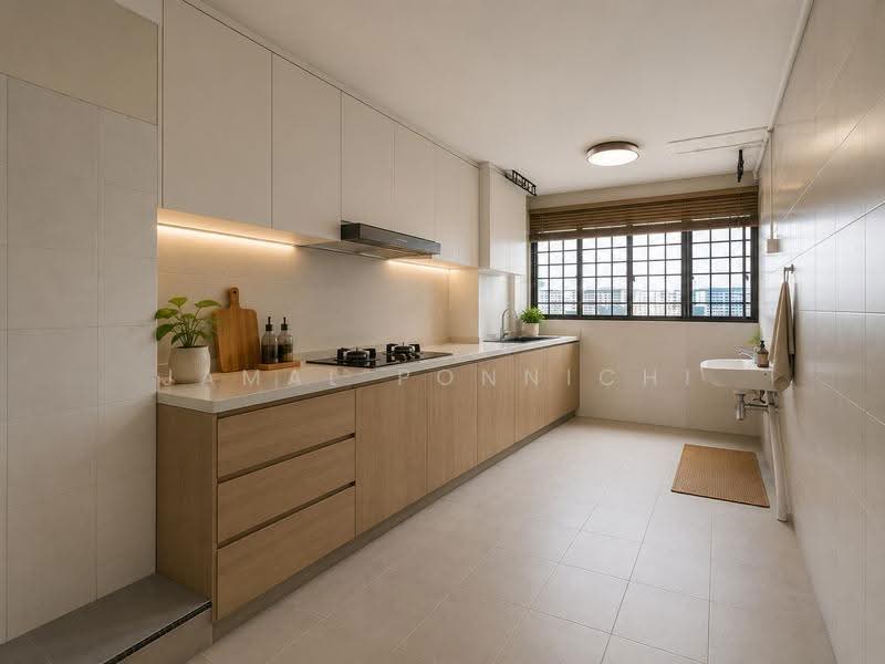 540 Ang Mo Kio Avenue 10, 540 Ang Mo Kio Avenue 10, Ang Mo Kio / Bishan / Thomson, 2 Bedrooms, 732 sqft, HDB Flat For Sale, by Jamal Ponnichi, 500242150 - Kitchen - PropertyGuru.com.sg
