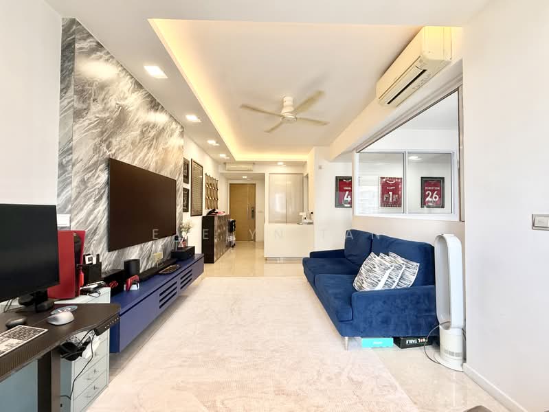 The Santorini, Tampines Street 86, 4 Bedrooms, 1,152 sqft, Condominium For Sale, by Evelyn Tan, 500242173 - Living Room - PropertyGuru.com.sg