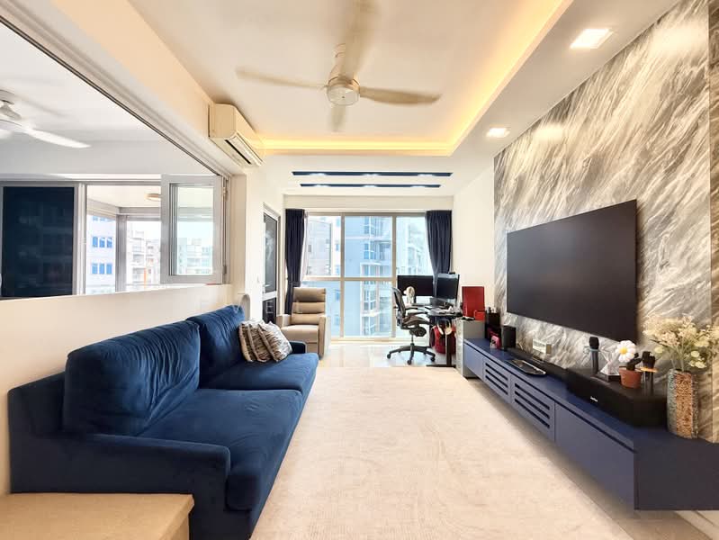 The Santorini, Tampines Street 86, 4 Bedrooms, 1,152 sqft, Condominium For Sale, by Evelyn Tan, 500242173 - Living Room - PropertyGuru.com.sg