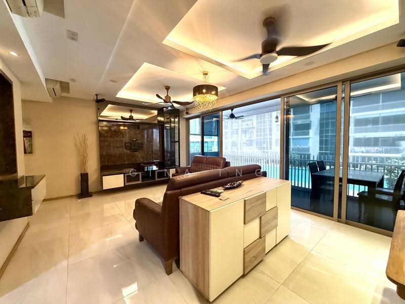 The Vales, 79 Anchorvale Crescent, Hougang / Punggol / Sengkang, 4 Bedrooms, 1,409 sqft, Condominium For Rent, by Gina Tng, 500242184 - Living Room - PropertyGuru.com.sg