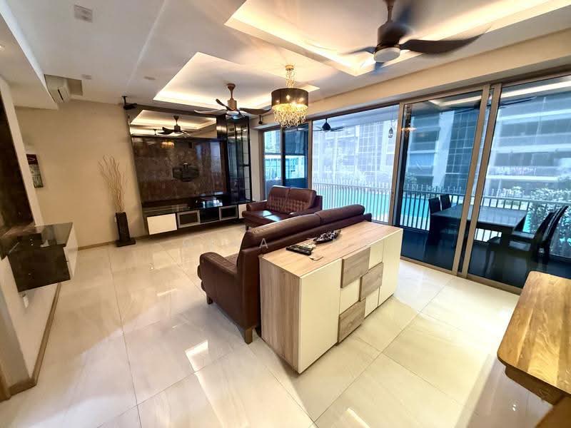 The Vales, 79 Anchorvale Crescent, Hougang / Punggol / Sengkang, 4 Bedrooms, 1,409 sqft, Condominium For Rent, by Gina Tng, 500242184 - Living Room - PropertyGuru.com.sg