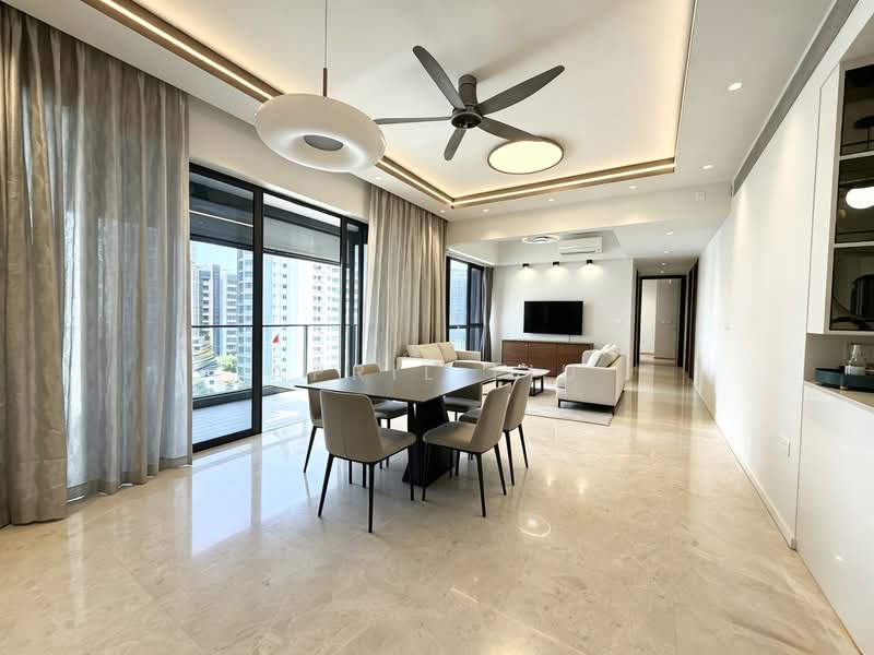 Amber 45, 45 Amber Road, 3 Bedrooms, 1,346 sqft, Condominium For Rent, by April Liu, 500242202 - Living Room - PropertyGuru.com.sg