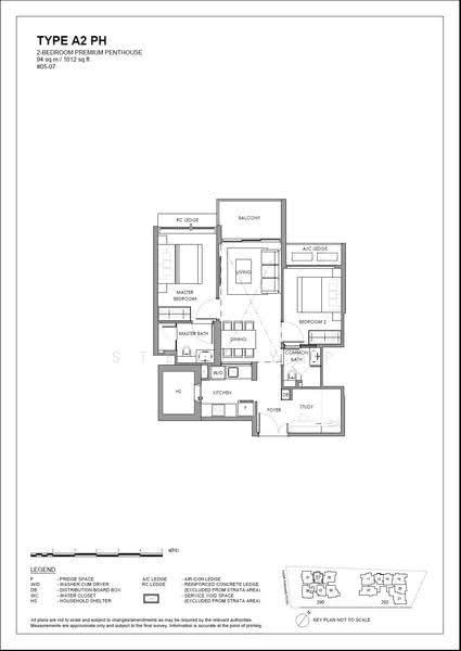 The Hillshore, 292 Pasir Panjang Rd, Buona Vista / West Coast / Clementi New Town, 2 Bedrooms, 1,012 sqft, Condominium For Sale, by Steve Yap, 500242228 - A2 PH - PropertyGuru.com.sg