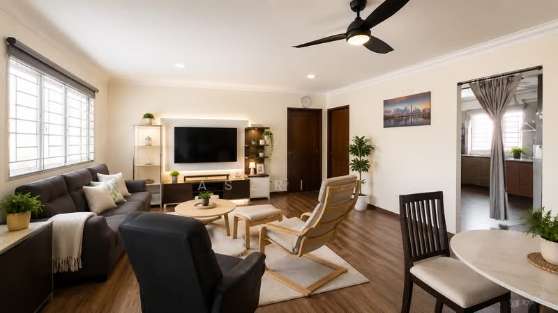 146 Woodlands Street 13, 146 Woodlands Street 13, 3 Bedrooms, 1,001 sqft, HDB Flat For Sale, by Aszri ., 500242248 - Living Room - PropertyGuru.com.sg