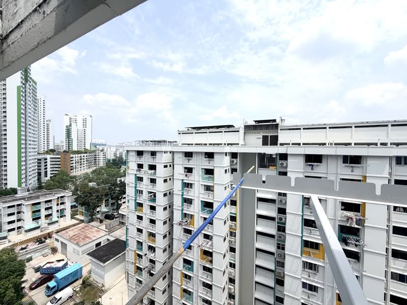 146 Woodlands Street 13, 146 Woodlands Street 13, 3 Bedrooms, 1,001 sqft, HDB Flat For Sale, by Aszri ., 500242248 - View from Kitchen - PropertyGuru.com.sg