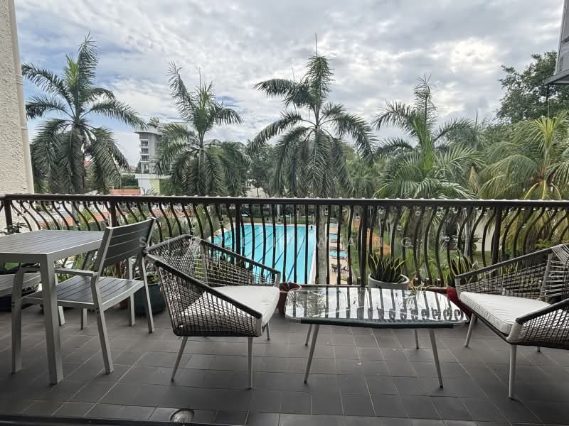 Sommerville Park, 99 Farrer Drive, 3 Bedrooms, 1,900 sqft, Condominium For Rent, by Steven Wang, 500242258 - Balcony - PropertyGuru.com.sg