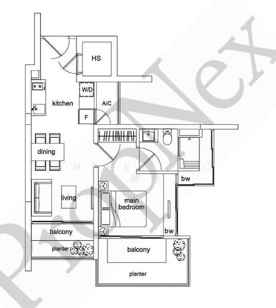 Zedge, 2 Akyab Road, 1 Bedroom, 603 sqft, Condominium For Rent, by Anthea Yeo 杨丽娇, 500242260 - PropertyGuru.com.sg