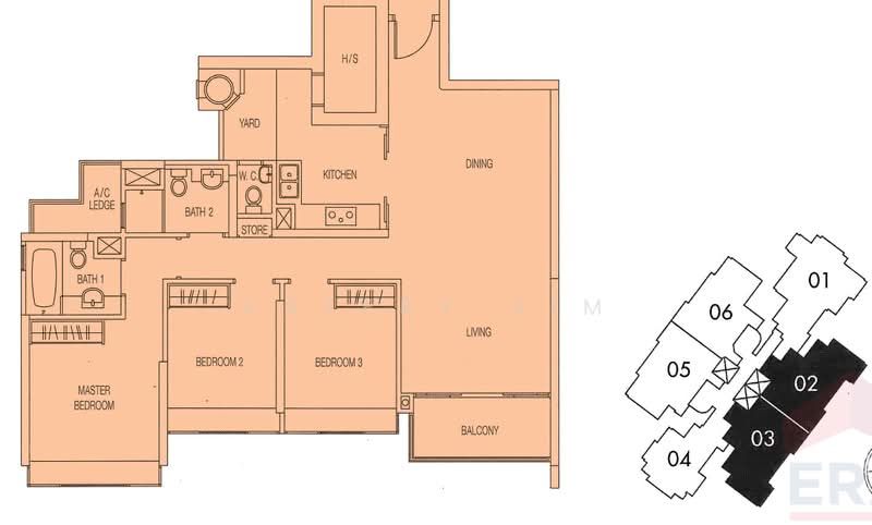 Meraprime, 301 Jalan Bukit Ho Swee, 3 Bedrooms, 1,173 sqft, Condominium For Sale, by Valery Sim, 500242266 - PropertyGuru.com.sg