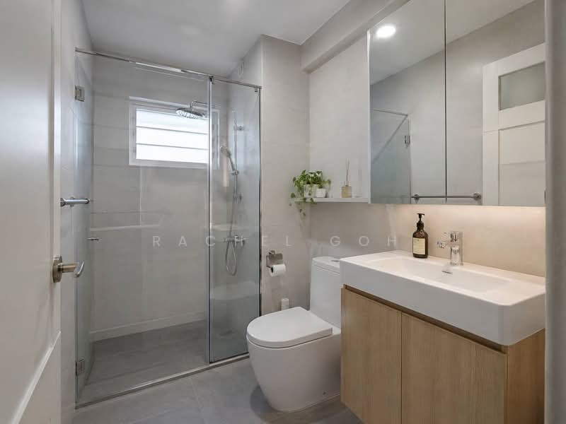 36 Jalan Rumah Tinggi, 36 Jalan Rumah Tinggi, Alexandra / Commonwealth, 3 Bedrooms, 1,291 sqft, HDB Flat For Sale, by Rachel Goh, 500242270 - Bathroom - PropertyGuru.com.sg