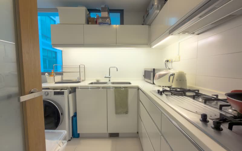3-Bedroom Greenery Facing in One-north!, One-North, 3 Bedrooms, 1,324 sqft, Condominium For Rent, by Alexes Yan, 500242281 - Kitchen - PropertyGuru.com.sg