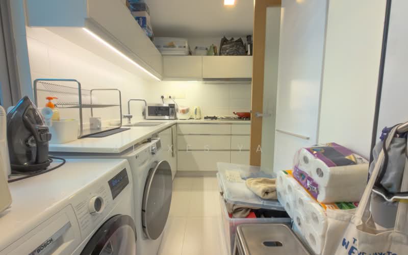 3-Bedroom Greenery Facing in One-north!, One-North, 3 Bedrooms, 1,324 sqft, Condominium For Rent, by Alexes Yan, 500242281 - Kitchen - PropertyGuru.com.sg