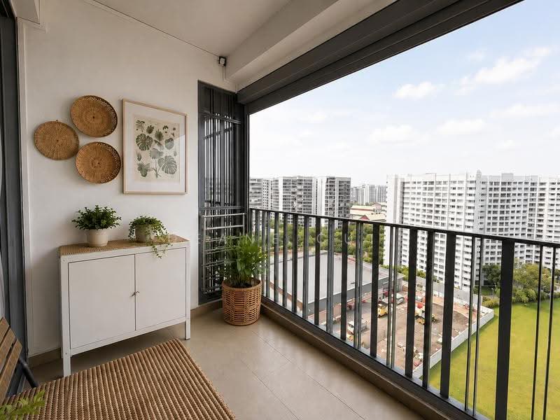 Riversails, 8 Upper Serangoon Crescent, 1 Bedroom, 506 sqft, Condominium For Sale, by Deane Cui, 500242307 - Balcony - PropertyGuru.com.sg